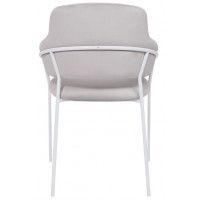 Стул Алвест AV 448 светло-серый бархат H-09/белый купить в Минске