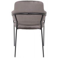 Стул Алвест AV 448 темно-серый бархат/черный купить в Минске Стул Алвест AV 448 темно-серый бархат/черный купить в Минске