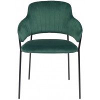Стул Алвест AV 448 темно-зеленый бархат/черный купить в Минске