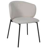 Стул Алвест AV 496 кремовая рогожка Wellton 000/черный