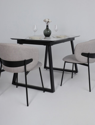 Стул Алвест AV 496 серая рогожка Wellton 912/черный купить в Минске