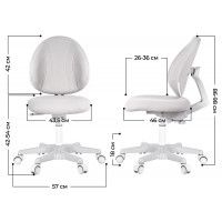 Кресло Anatomica Arriva (с подставкой) серый купить в Минске