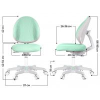 Кресло Anatomica Arriva (с подставкой) мятный купить в Минске Кресло Anatomica Arriva (с подставкой) мятный купить в Минске