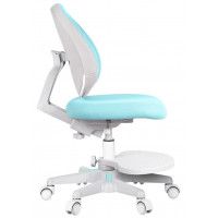 Кресло Anatomica Arriva (с подставкой) светло-голубой купить в Минске