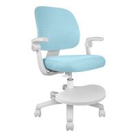 Кресло Anatomica Bruno с подлокотниками голубой