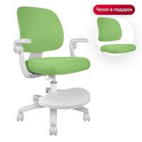 Кресло Anatomica Bruno с подлокотниками зеленый купить в Минске