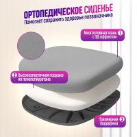 Кресло Anatomica Bruno голубой купить в Минске Кресло Anatomica Bruno голубой купить в Минске