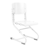 Детский растущий стул Anatomica Ergo Chair белый/белый