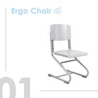 Детский растущий стул Anatomica Ergo Chair серый/серый купить в Минске