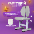 Детский растущий стул Anatomica Ergo Duos серый купить в Минске