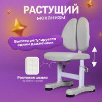 Детский растущий стул Anatomica Ergo Duos серый купить в Минске Детский растущий стул Anatomica Ergo Duos серый купить в Минске
