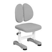 Детский растущий стул Anatomica Ergo Duos серый