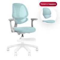 Кресло Anatomica Farang с подлокотниками голубой купить в Минске