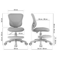 Кресло Anatomica Forma серый купить в Минске Кресло Anatomica Forma серый купить в Минске