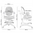 Кресло Anatomica Funken с подлокотниками розовый купить в Минске