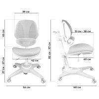 Кресло Anatomica Funken серый купить в Минске Кресло Anatomica Funken серый купить в Минске