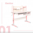 Детская парта Anatomica Genius клен/голубой купить в Минске