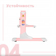 Детская парта Anatomica Genius клен/голубой купить в Минске