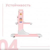 Детская парта Anatomica Genius белый/голубой купить в Минске