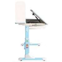 Детская парта Anatomica Genius белый/голубой купить в Минске