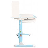 Детская парта Anatomica Genius белый/голубой купить в Минске