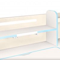 Детская парта Anatomica Genius белый/голубой купить в Минске