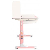Детская парта Anatomica Genius белый/розовый купить в Минске