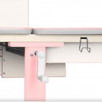 Детская парта Anatomica Genius белый/розовый купить в Минске