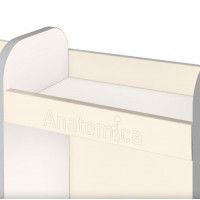 Детская парта Anatomica Genius белый/серый купить в Минске