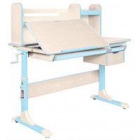 Детская парта Anatomica Genius клен/голубой купить в Минске Детская парта Anatomica Genius клен/голубой купить в Минске