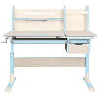 Детская парта Anatomica Genius клен/голубой купить в Минске Детская парта Anatomica Genius клен/голубой купить в Минске