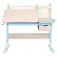 Детская парта Anatomica Genius клен/голубой купить в Минске Детская парта Anatomica Genius клен/голубой купить в Минске
