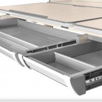 Детская парта Anatomica Genius клен/серый купить в Минске