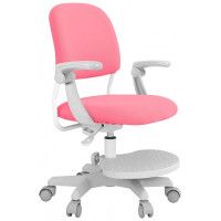 Кресло Anatomica Liberta с подлокотниками розовый