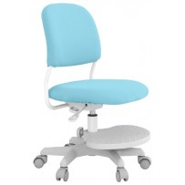 Кресло Anatomica Liberta (с подставкой) светло-голубой