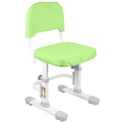 Детский растущий стул Anatomica Lux-01 с чехлом Comfort-01 серый с зеленым чехлом купить в Минске