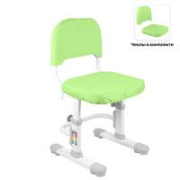 Детский растущий стул Anatomica Lux-01 с чехлом Comfort-01 серый с зеленым чехлом купить в Минске Детский растущий стул Anatomica Lux-01 с чехлом Comfort-01 серый с зеленым чехлом купить в Минске