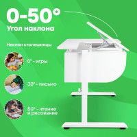 Детская парта Anatomica Отличник белая купить в Минске