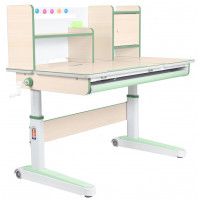 Детская парта Anatomica Premium Granda Plus клен/зеленый