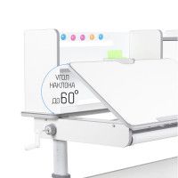 Детская парта Anatomica Premium Granda Plus белый/серый купить в Минске Детская парта Anatomica Premium Granda Plus белый/серый купить в Минске