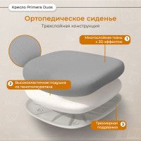 Кресло Anatomica Primera Duos с подлокотниками серый купить в Минске Кресло Anatomica Primera Duos с подлокотниками серый купить в Минске