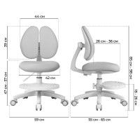 Кресло Anatomica Primera Duos серый купить в Минске Кресло Anatomica Primera Duos серый купить в Минске