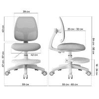 Кресло Anatomica Primera серый купить в Минске