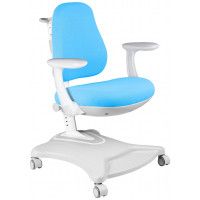 Кресло Anatomica Robin с подлокотниками голубой