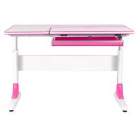 Детская парта Anatomica Study-100 белый/розовый купить в Минске