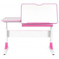 Детская парта Anatomica Study-100 белый/розовый купить в Минске