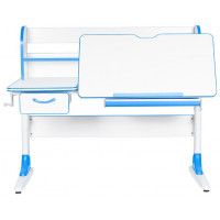Детская парта Anatomica Study-120 Lux белый/голубой купить в Минске