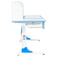 Детская парта Anatomica Study-120 Lux белый/голубой купить в Минске