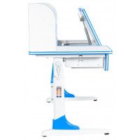 Детская парта Anatomica Study-120 Lux белый/голубой купить в Минске