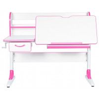 Детская парта Anatomica Study-120 Lux белый/розовый купить в Минске